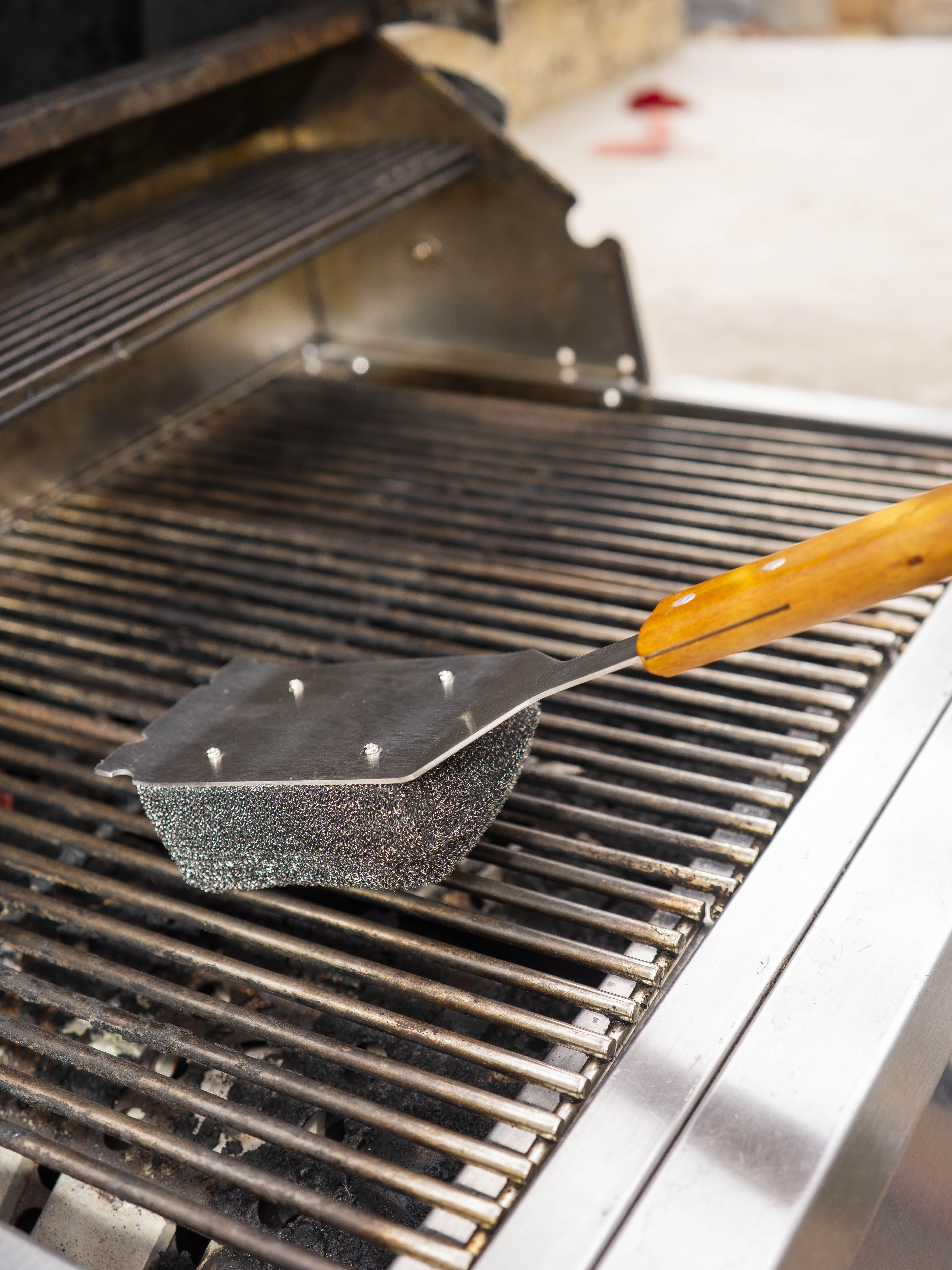 Bristle Free Grill Brush & Scraper