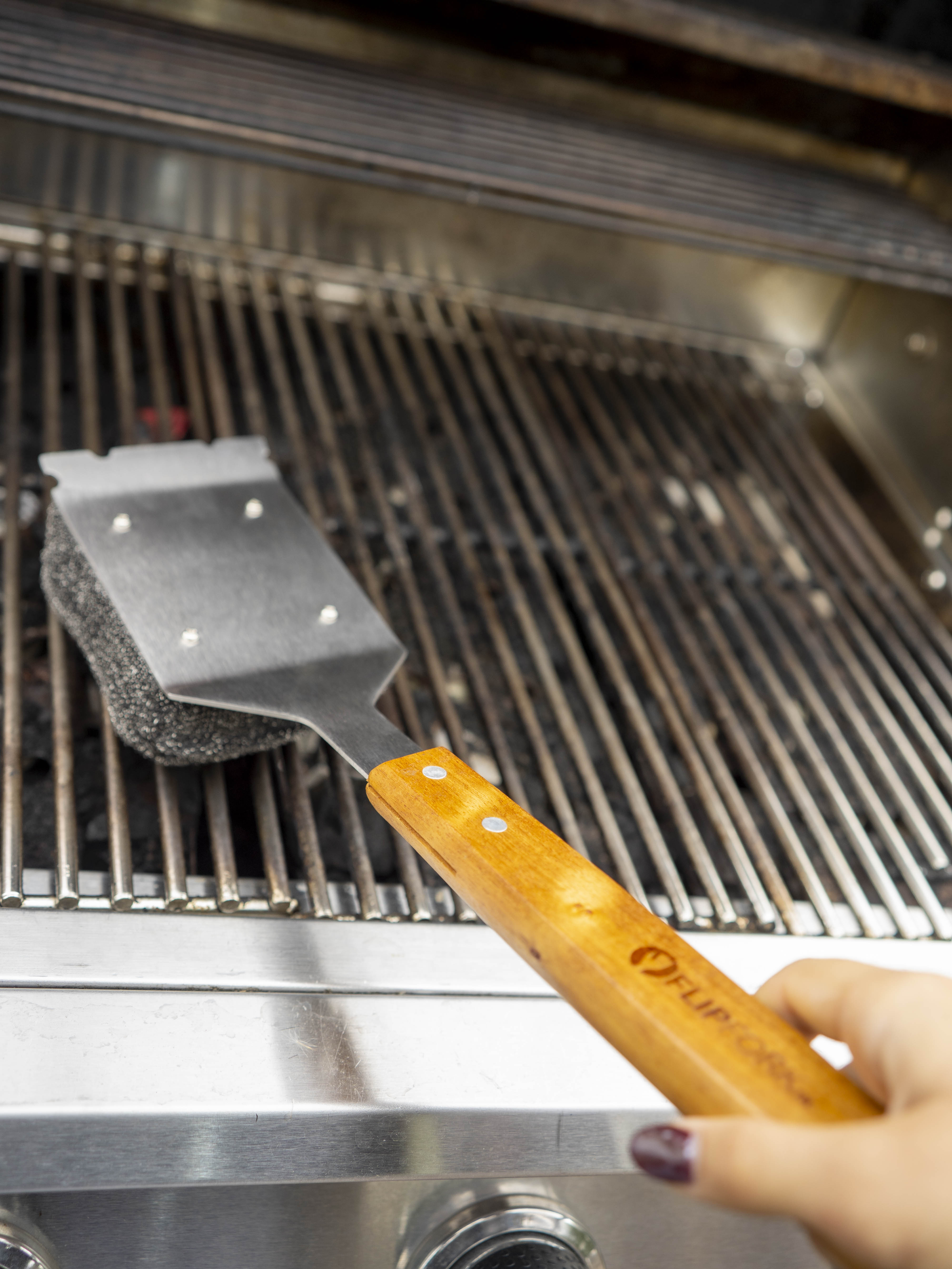 Bristle Free Grill Brush & Scraper