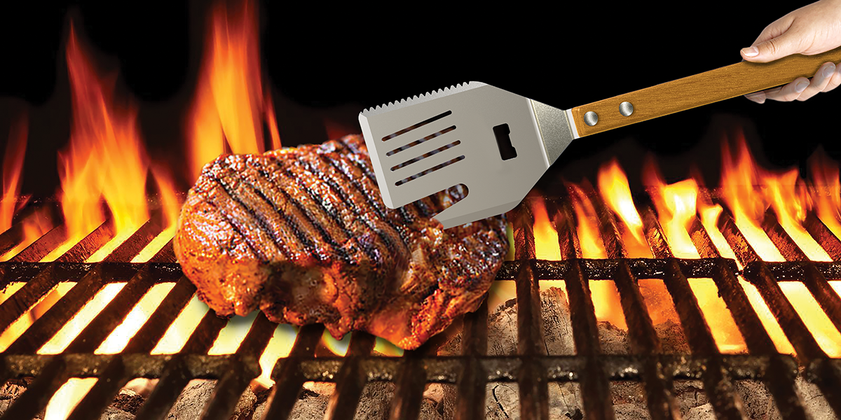 FlipFork 5-In-1 Grill Spatula Fork